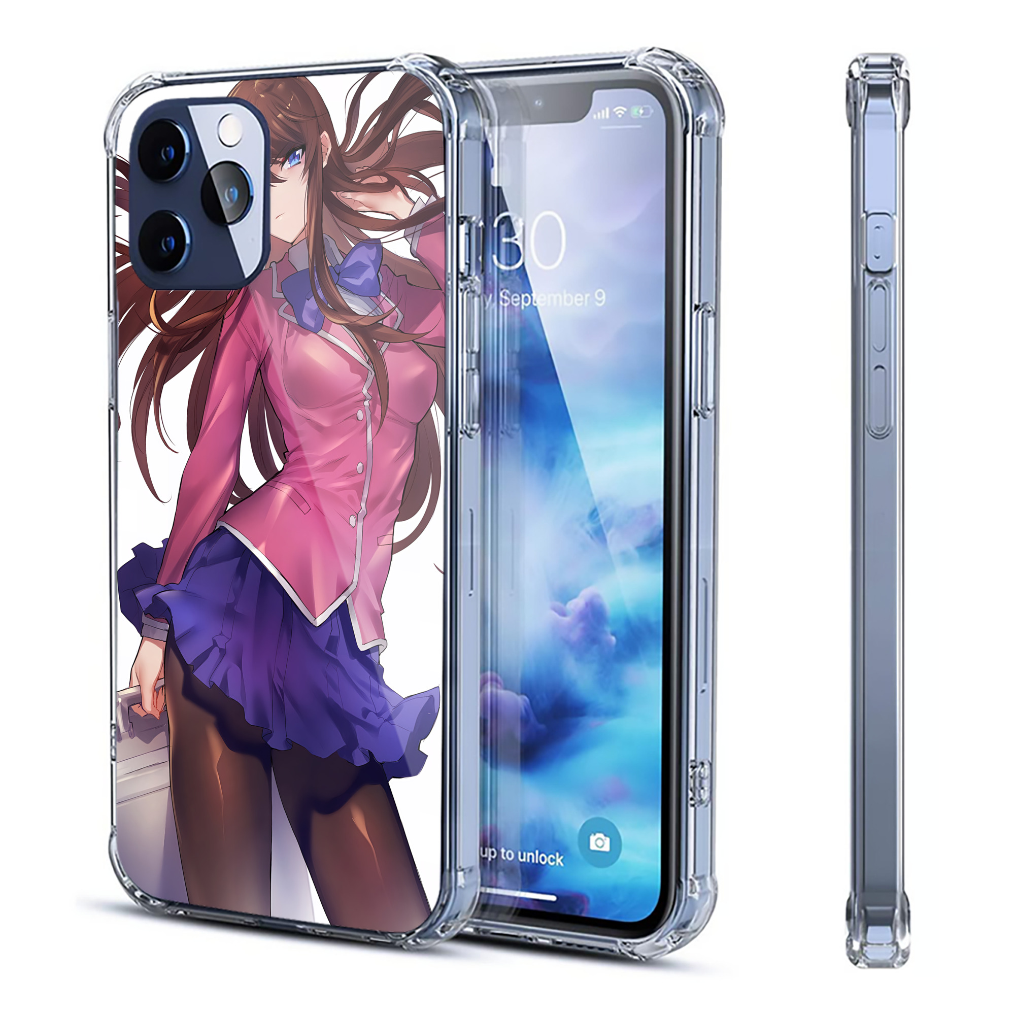 （画像用） 遊☆戯☆王 Yu-Gi-Oh! 【iPhone 12シリーズ対応】透明スマホケース（クリアソフトケース）